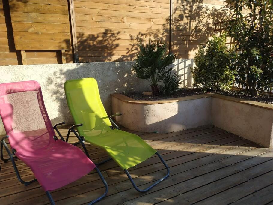Studio Jacuzzi Prive A 8 Min A Pied De La Plage Apartment La Ciotat Ngoại thất bức ảnh