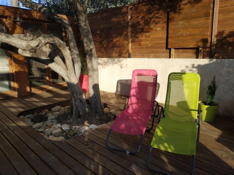 Studio Jacuzzi Prive A 8 Min A Pied De La Plage Apartment La Ciotat Ngoại thất bức ảnh